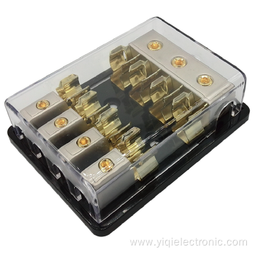 4-Way Fuse Holder Distribution Block Fuse 10A-100A